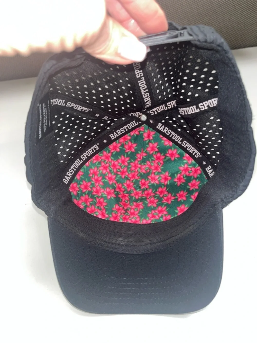 Barstool black trucker